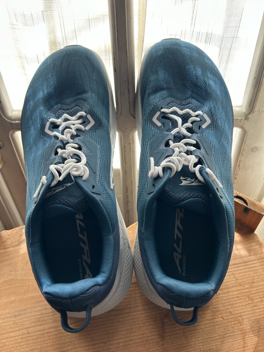 Altra Men's Ecoflo Sport Comfort Running Shoes Blue size 10 like new - Picture 10 of 10
